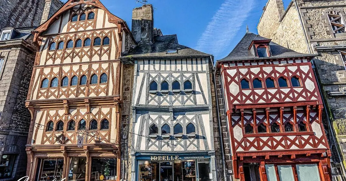 Hotel Lefort - La Bretonne Authentique Guingamp Lägenhet