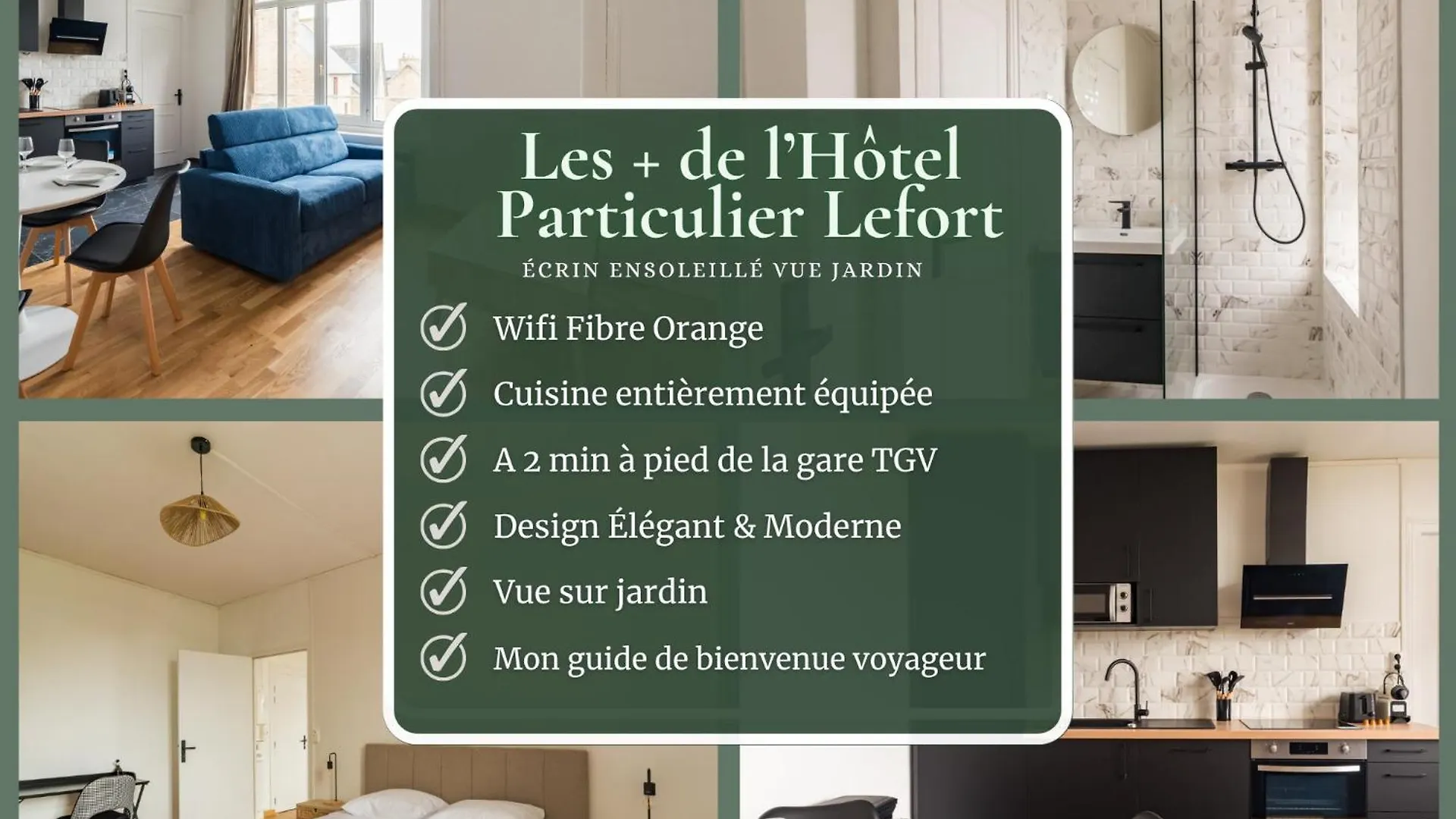 Hotel Lefort - La Bretonne Authentique Guingamp Appartamento